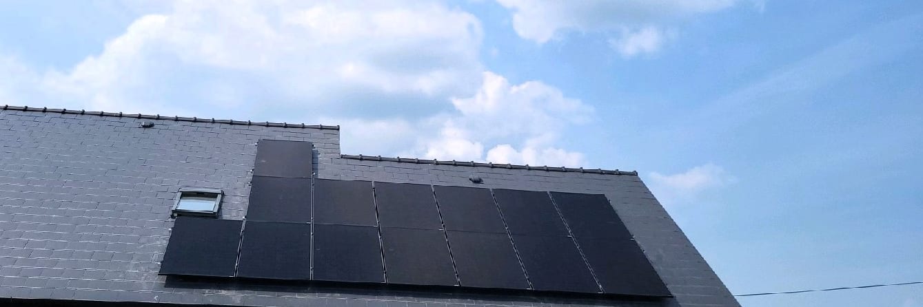 South-facing PV Solar installation in Kildare