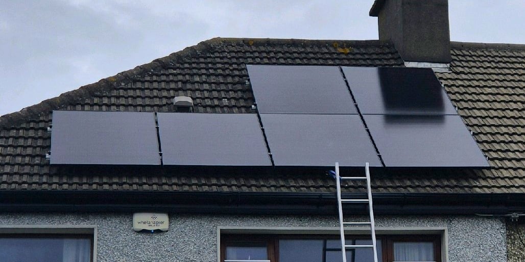 Dublin, Ireland solar panels installation - 10 x 440W panel system