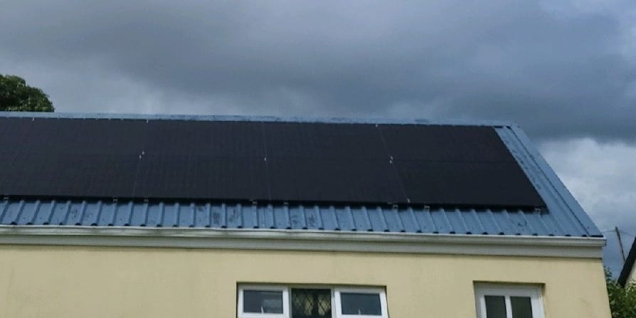 Mayo, Ireland solar panels installation - 18 x 440W panel system