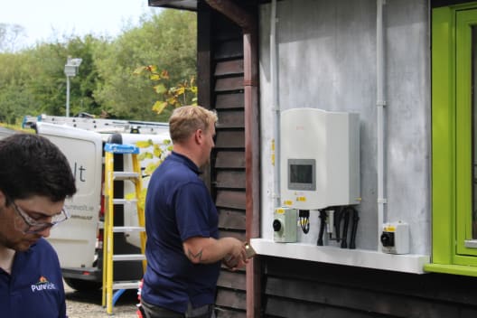 PureVolt Free Solar for Good Causes Solar Installation