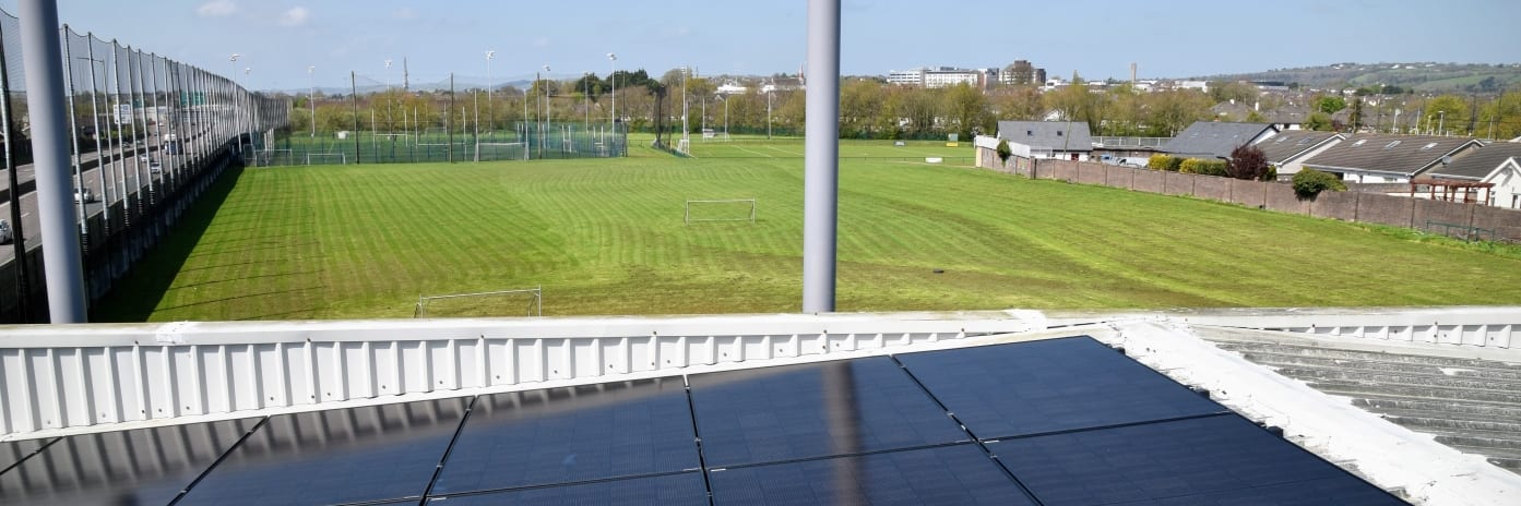 Solar Panels on a flat roof