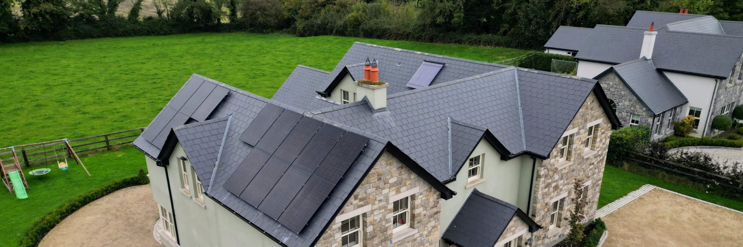 PureVolt installation of Solar Panels on a house in Dublin