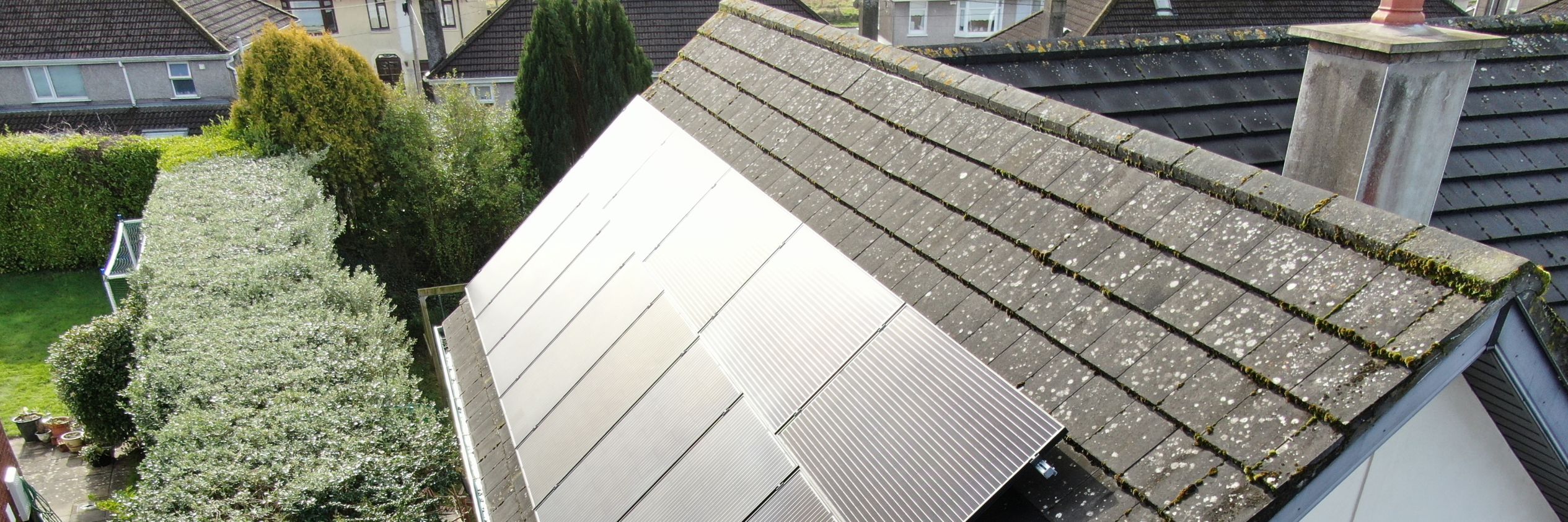 Residential solar panels in Ireland