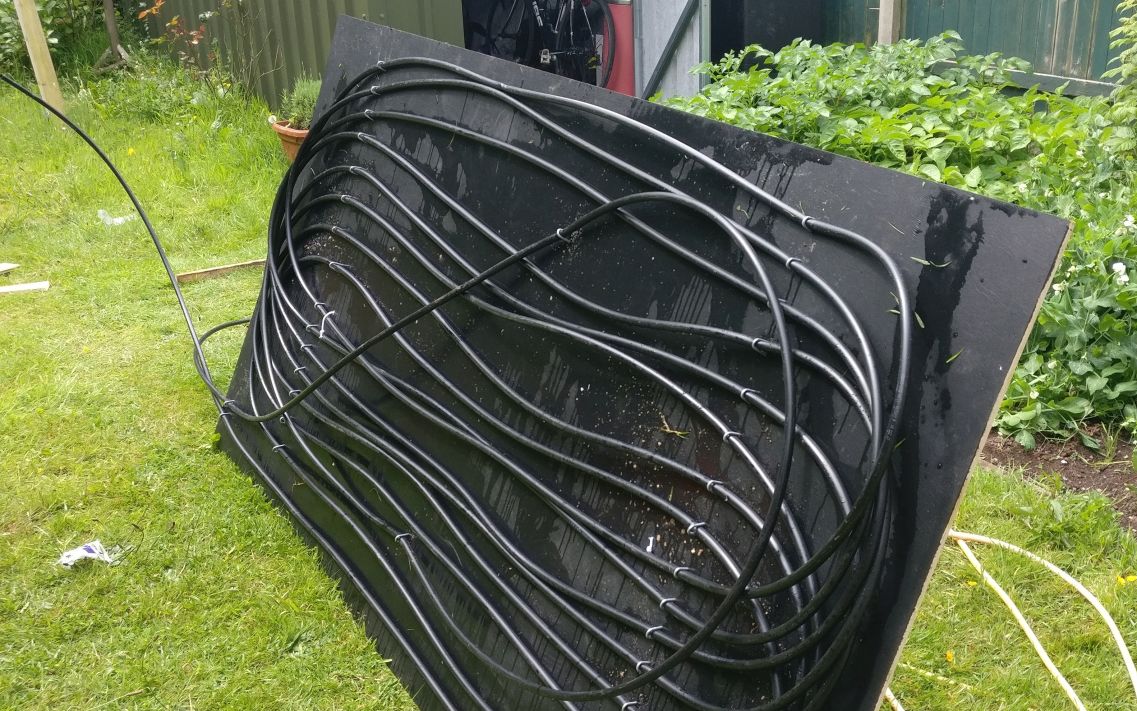 DIY Solar Panel Paddling Pool Heater (that works in Ireland)