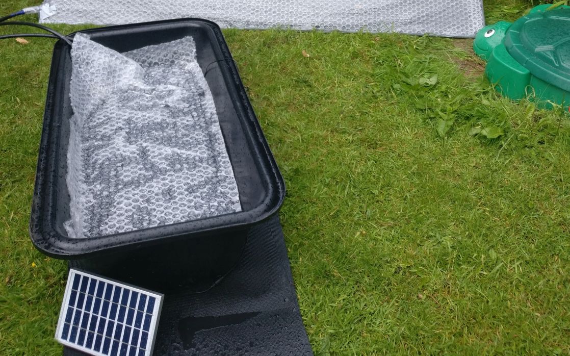 DIY Solar Panel Paddling Pool Heater (that works in Ireland)