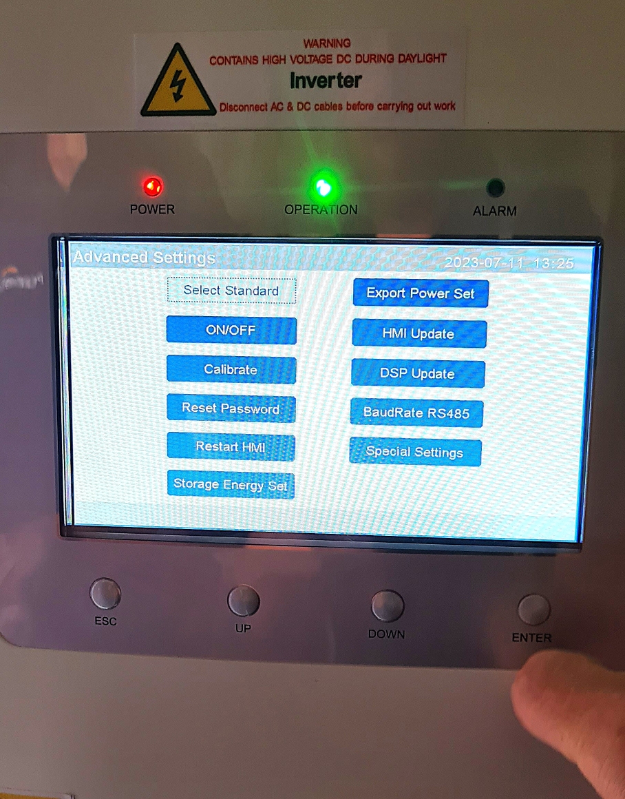 Advanced Settings