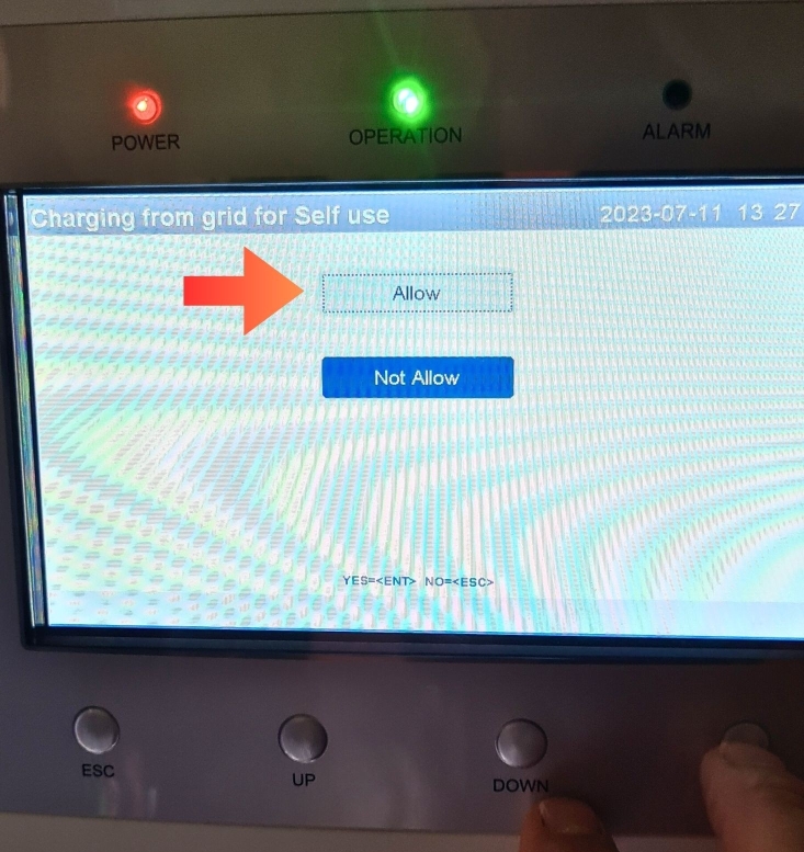 Self Use Allow