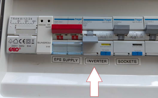 Inverter trip down